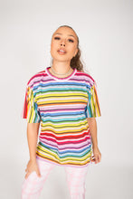 Load image into Gallery viewer, Rainbow Stripe Tee
